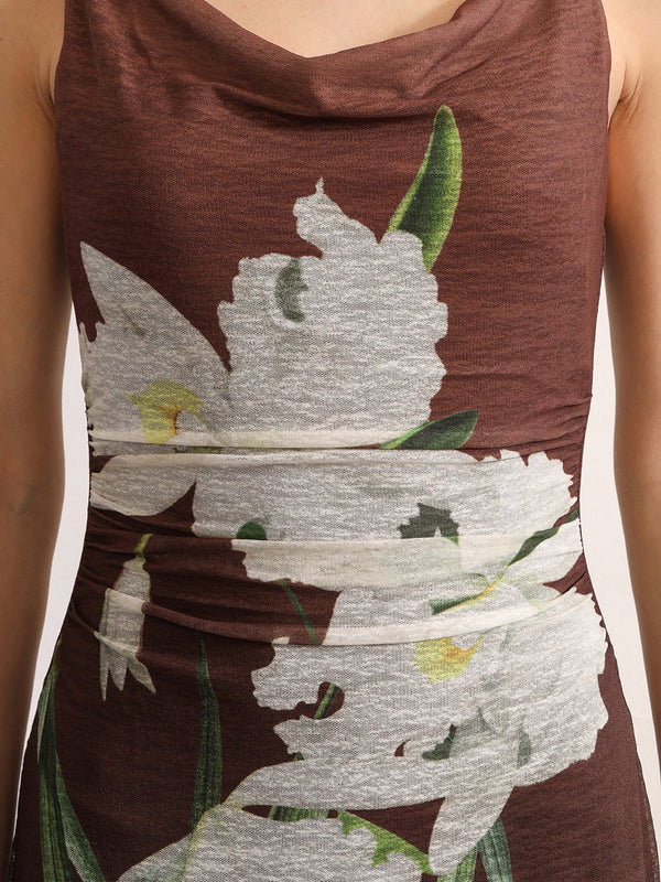 Hibiscus 2 Maxi Dress