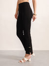 Cleo 2 Strt Jeggings W Side Slit