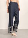 Indigo Pull On Pants