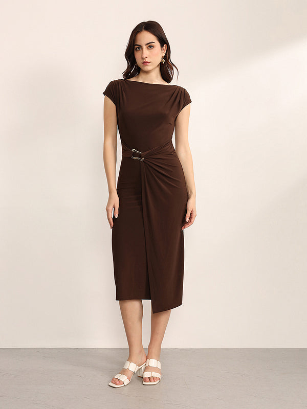 Mural Midi Dress