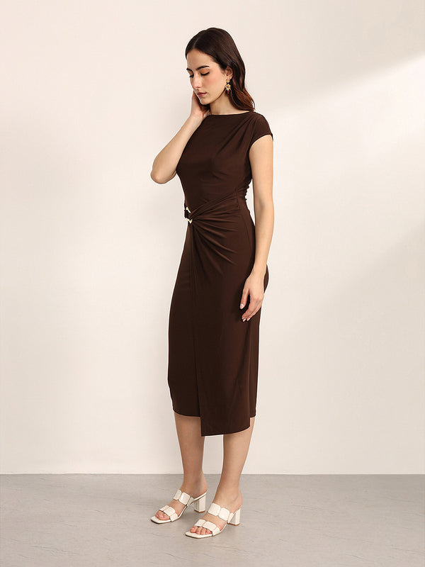 Mural Midi Dress