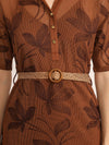Cupola Mini Dress With Belt
