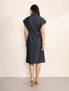 Indigo Midi Dress