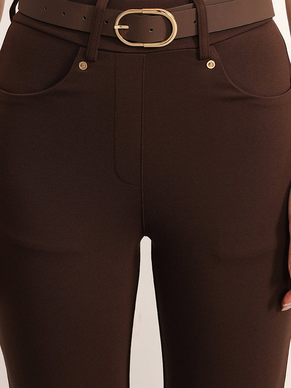Bureau Strt Jeggings With Belt