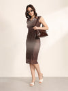 Fractal Midi Dress