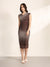 Fractal Midi Dress