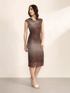 Fractal Midi Dress