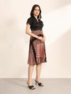 Palette Midi Dress With Belt