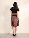 Palette Midi Dress With Belt