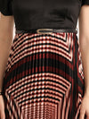Palette Midi Dress With Belt