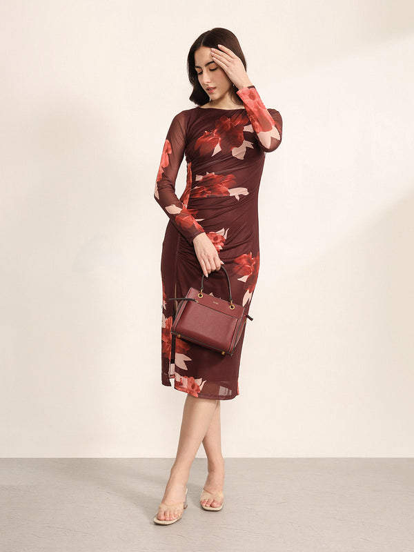 Botanical Midi Dress
