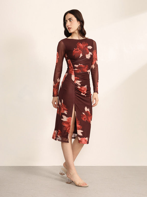 Botanical Midi Dress
