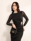 Anthracite Midi Dress