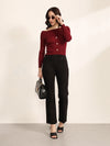 Merlot Winter Top