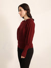 Carmine Winter Top
