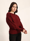Carmine Winter Top