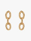 Intricate Metal Texture Earrings