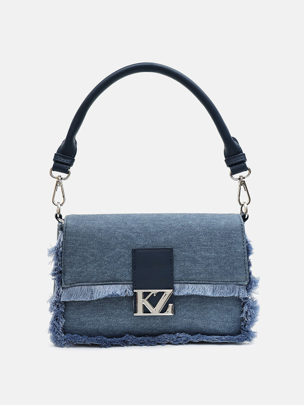 Kazo Denim Fringe Sling