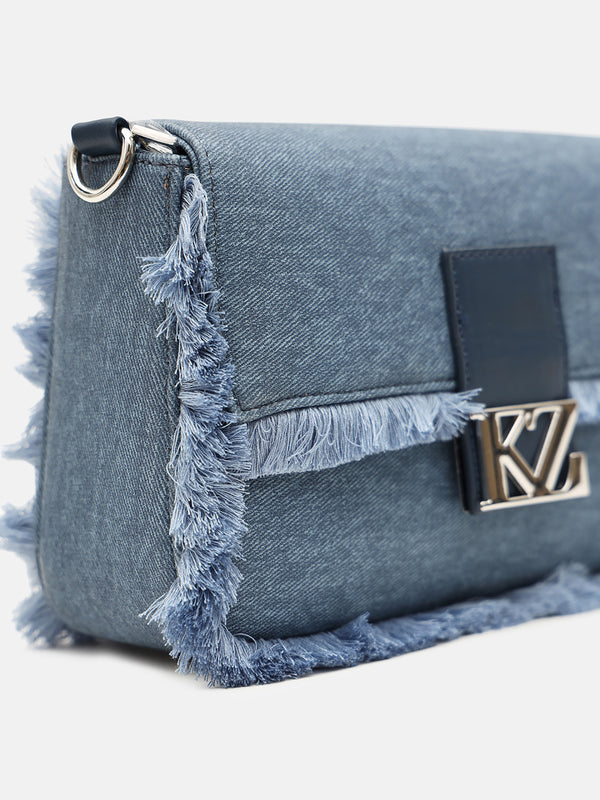 Kazo Denim Fringe Sling