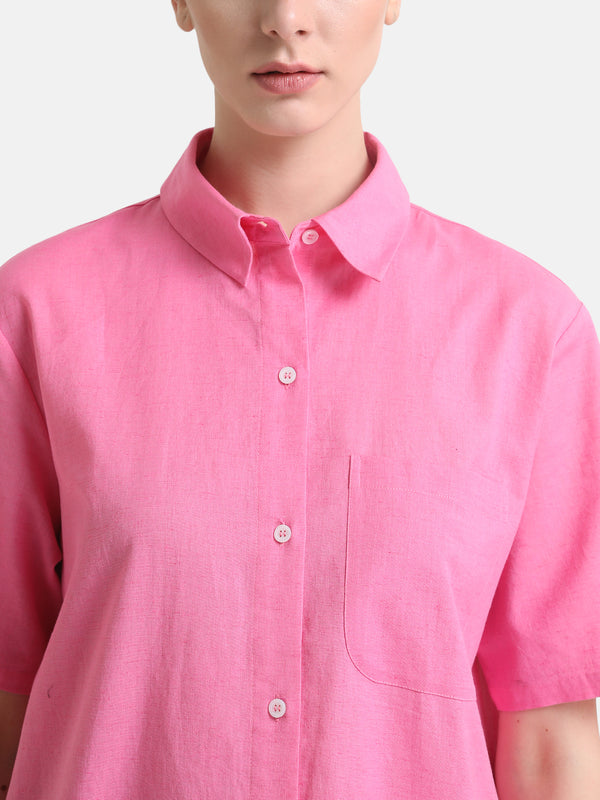 Boxy Fit Short Sleeves Shirt
