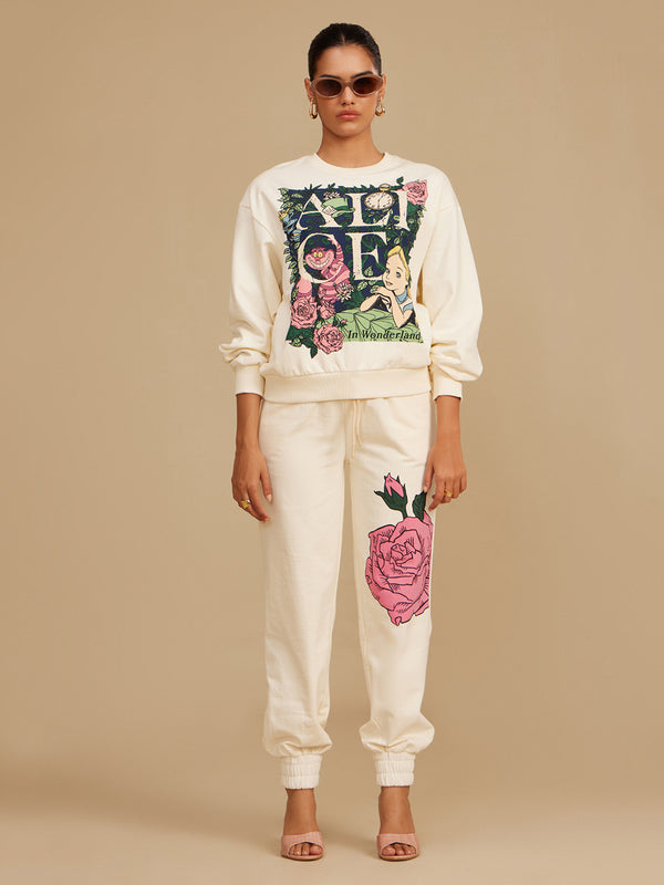 ©Disney Alice In Wonderland Printed Sweatshirt