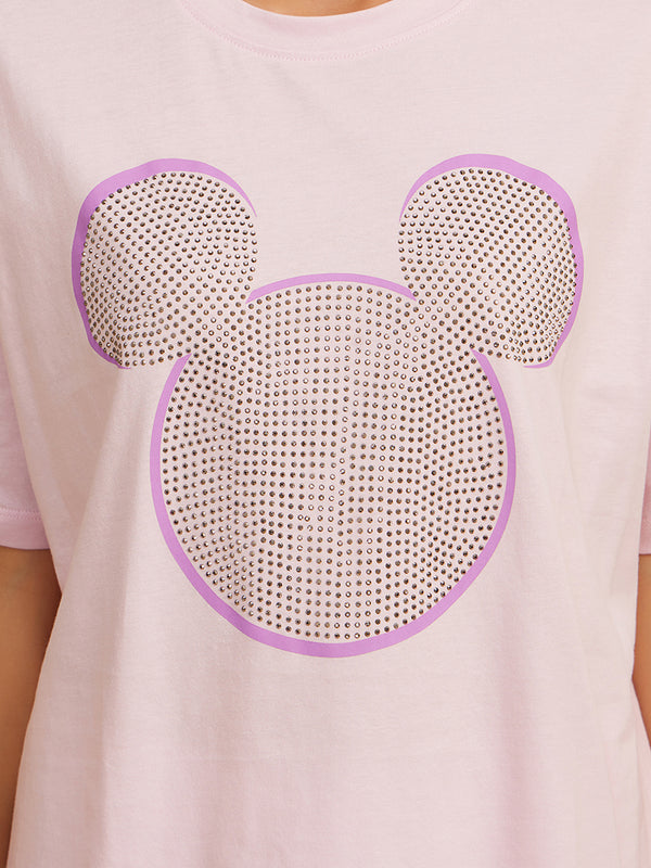 ©Disney Mickey Mouse Heat Stud T-Shirt