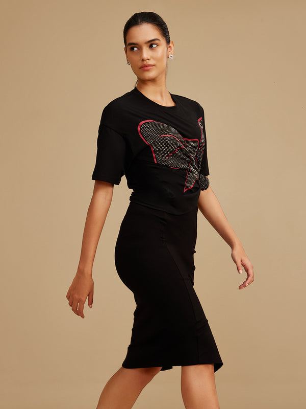 ©Disney Minnie Bow Heat Stud T-Shirt