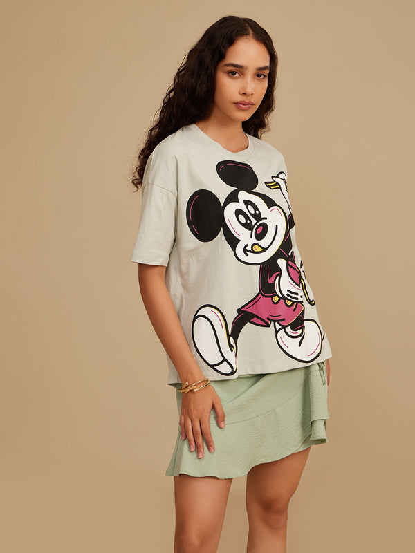 ©Disney Mickey Mouse Printed T-Shirt