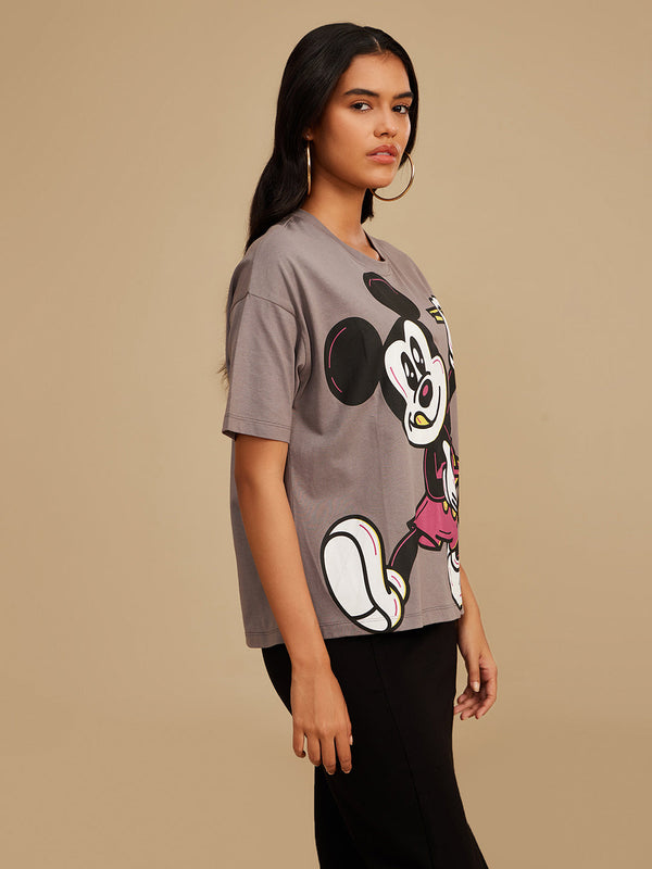 ©Disney Mickey Mouse Printed T-Shirt