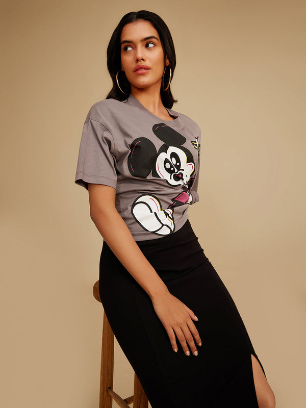 ©Disney Mickey Mouse Printed T-Shirt