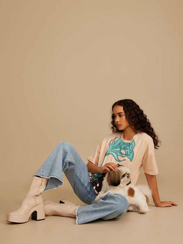 The Little Mermaid © Disney Printed T-Shirt