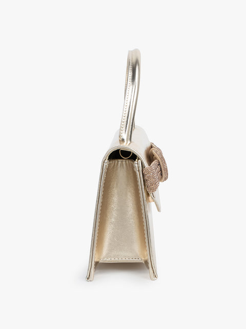 Glamorous Metallic Party Handbag