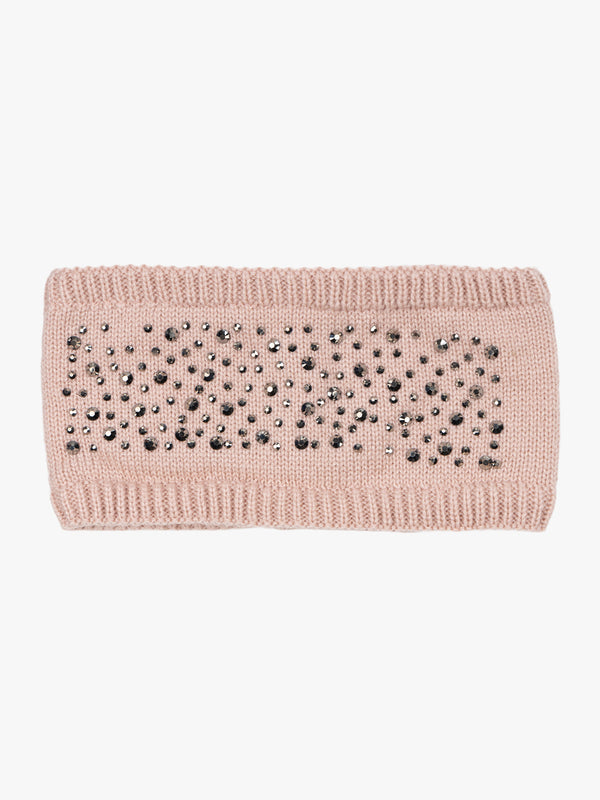 Knitted Headband With Studd Detailing