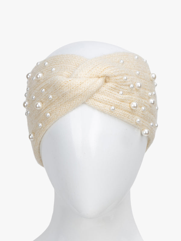 Twisted Headband With Beads