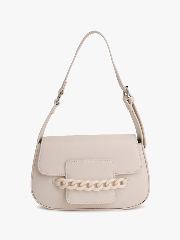 Front Flap Chain Shoulder Bag