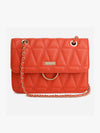 Chain Handle Quilted Shoulder Bag
