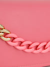 Dual Tone Chunky Chain Sling Bag