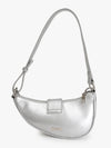 Chunky Chain Crescent Shoulder Bag
