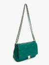 Quilted Structured Shoulder Bag