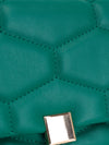 Quilted Structured Shoulder Bag