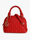 Quilted Solid Handbag