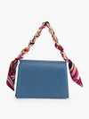 Structured Sling Bag With Chain Detail