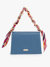Structured Sling Bag With Chain Detail
