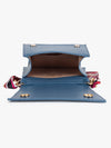 Structured Sling Bag With Chain Detail