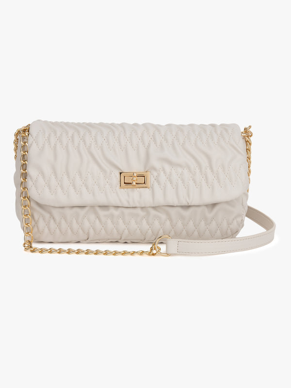 Soft Solid Sling Bag