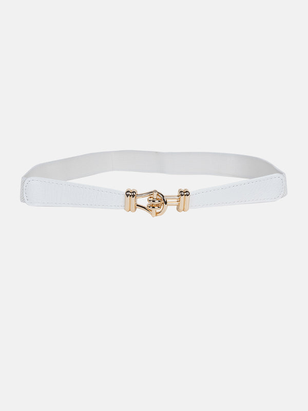 Interlock Buckle Thin Belt