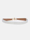 Interlock Buckle Thin Belt