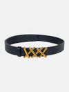 Criss Cross Buckle Thin Belt