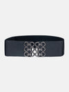 Circular Buckle Broad Belt