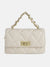 QUILTED SLING BAG WITH TWIST LOCK